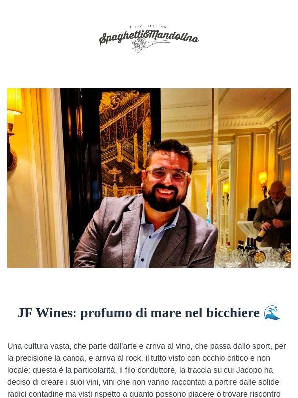 JF Wines: profumo di mare nel bicchiere 🌊