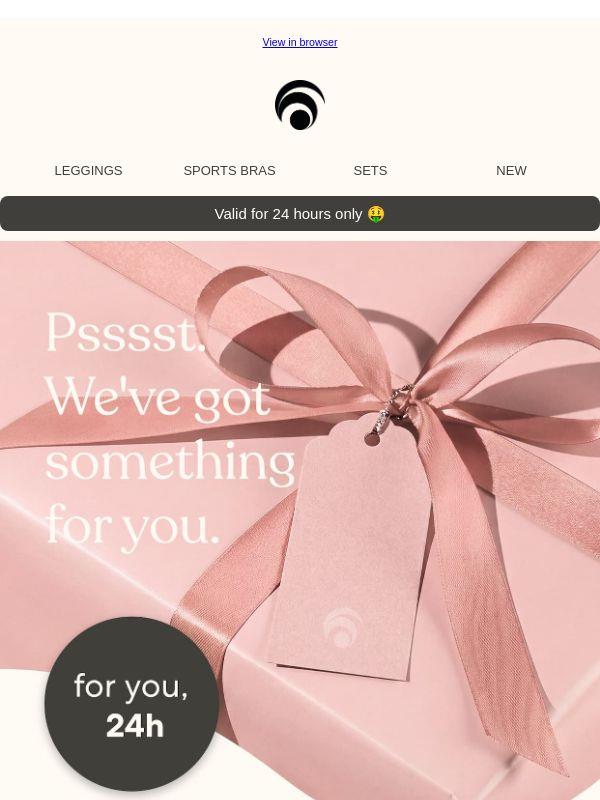 A surprise for you! 🎉