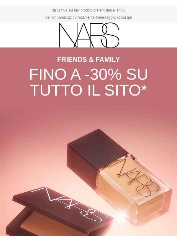 Il Friends & Family è qui: fino al -30% sul sito