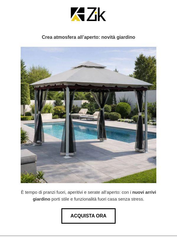 Outdoor ready: novità per giardino e terrazzo