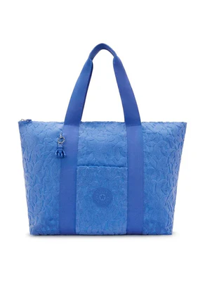 Kipling Borsone Shopper Viaggio Fantasia Blu