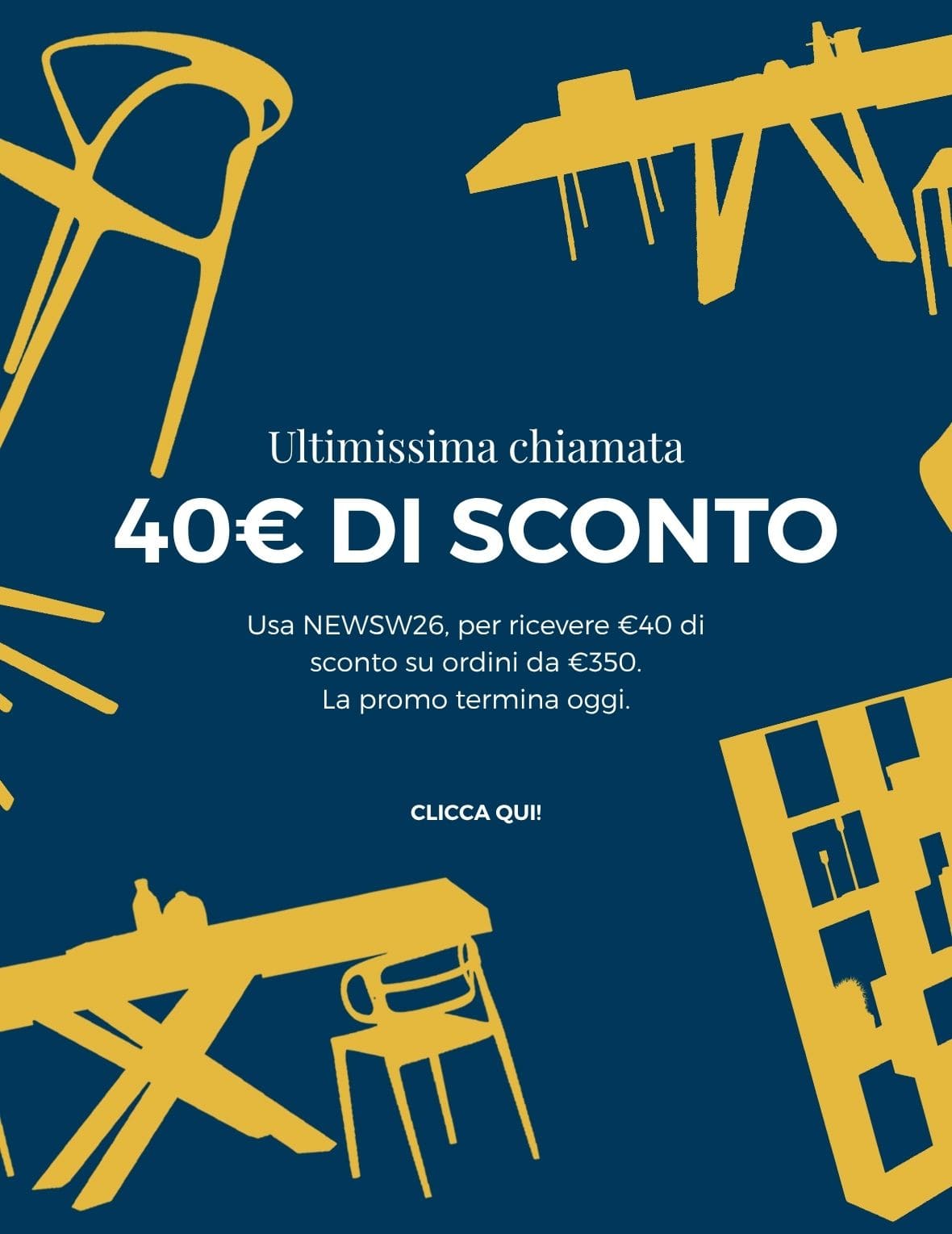 Mobili Fiver - Codice sconto