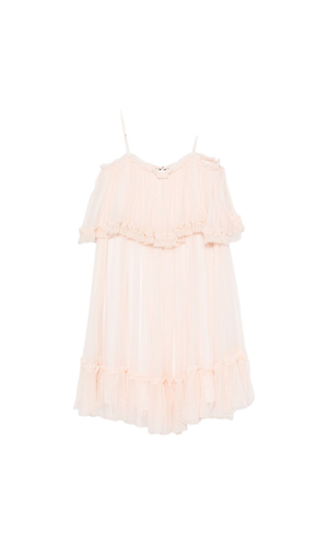 Silk mini dress