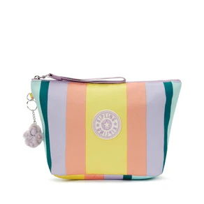 Kipling Borsello Pochette con Manetta in Tessuto Fantasia Striped