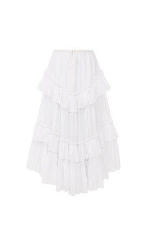 Cotton maxi skirt