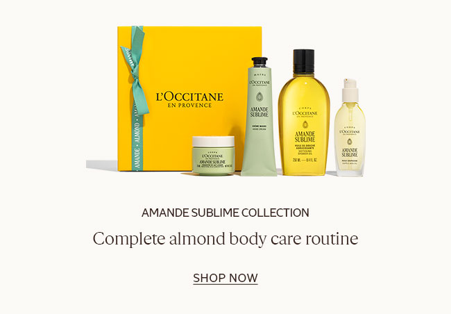AMANDE SUBLIME COLLECTION | COMPLETE ALMOND BODY CARE ROUTINE | SHOP NOW