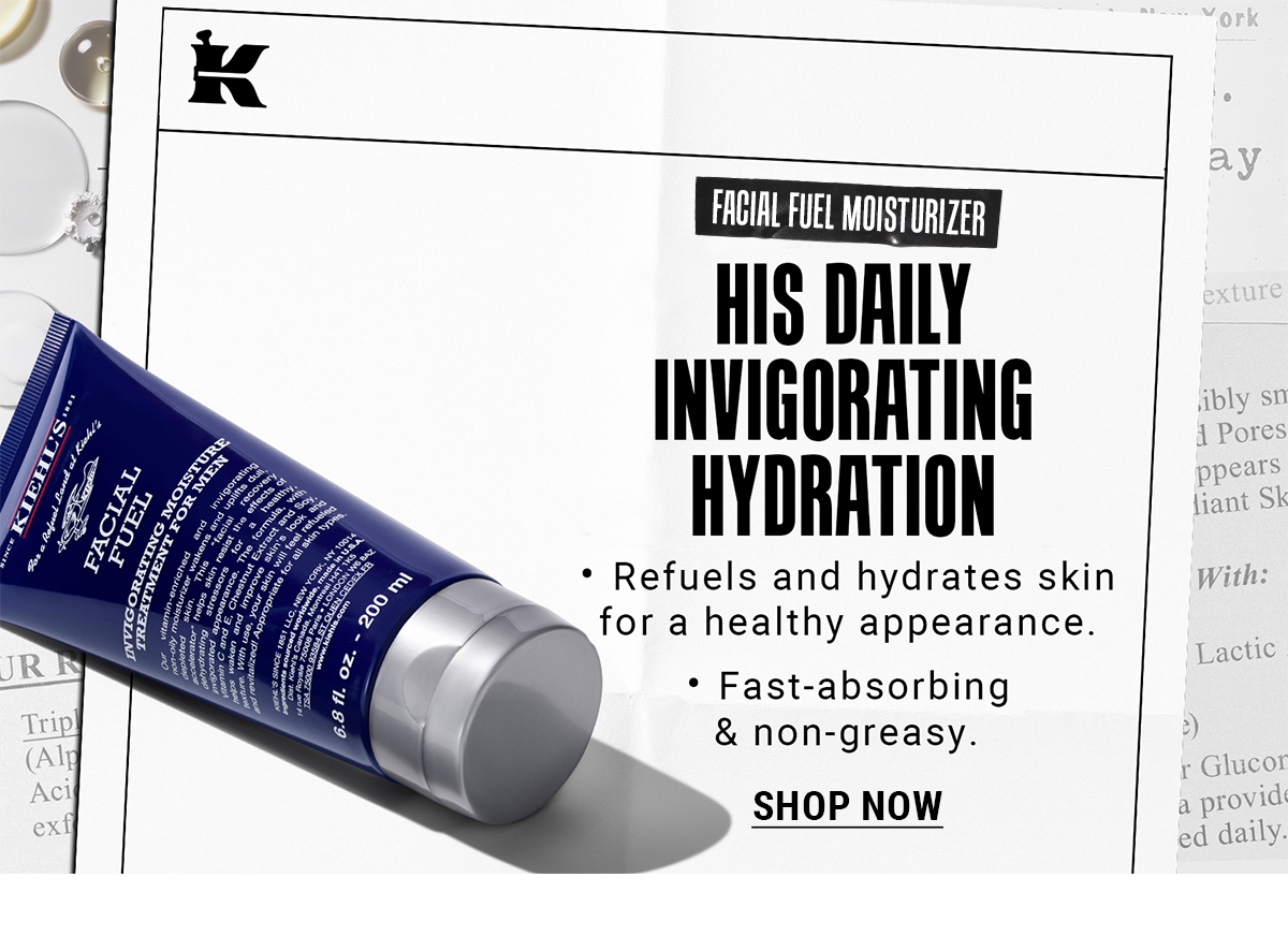 HIS DAILY INVIGORATING HYDRATION