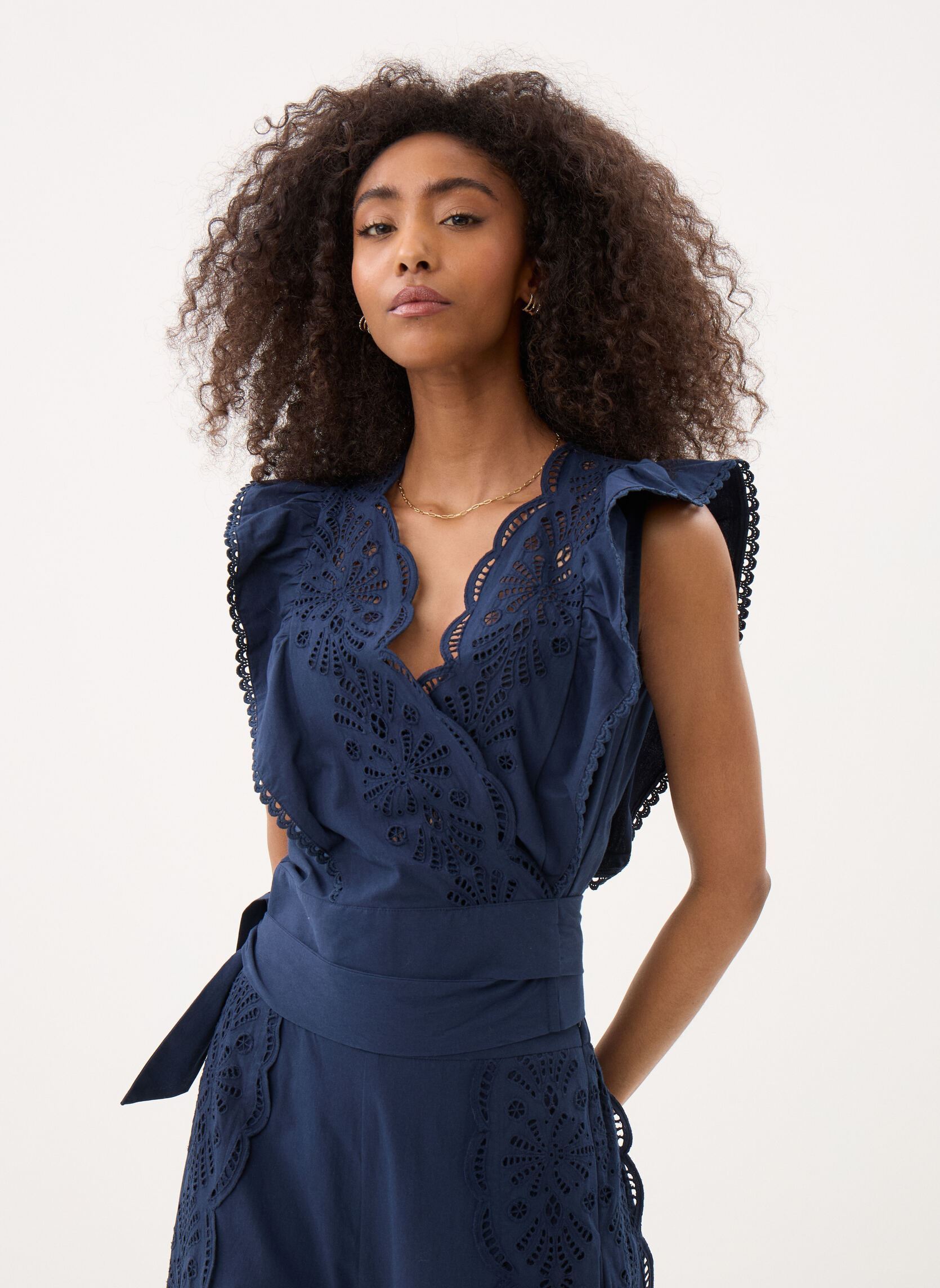 Suncoo Top LILA donna blu