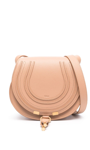 Marcie small leather shoulder bag