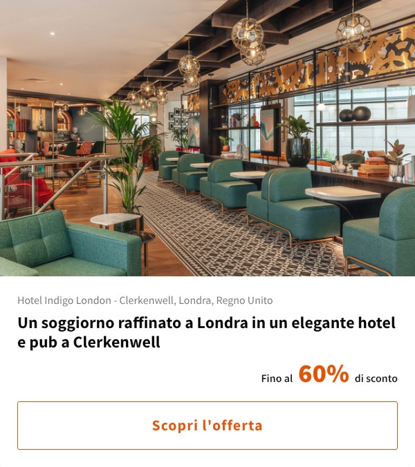 Un soggiorno raffinato a Londra in un elegante hotel e pub a Clerkenwell