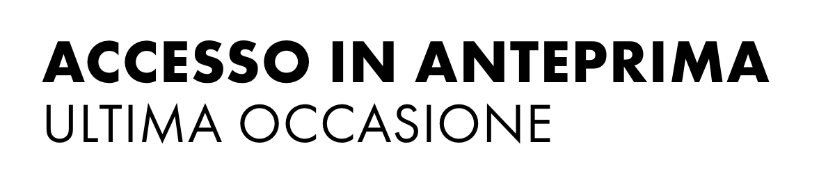 ACCESSO IN ANTEPRIMA