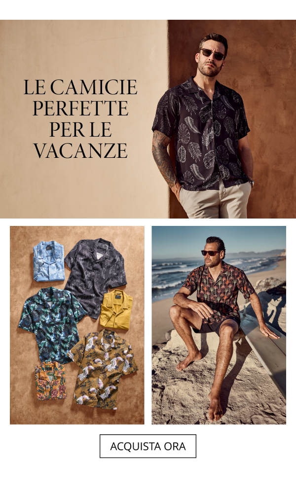 Le camicie perfette per le vacanze