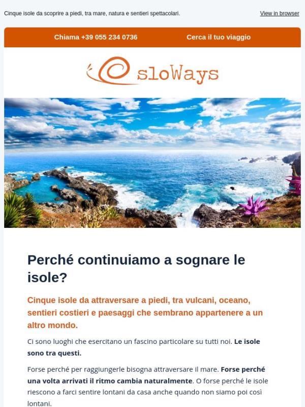 Perché continuiamo a sognare le isole? 🏝️