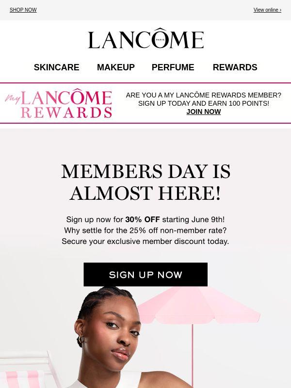 Members Day is Almost Here... ✨