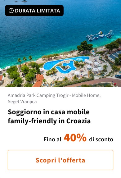 Soggiorno in casa mobile family-friendly in Croazia