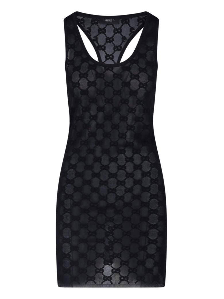 Gucci - Abito mini in viscosa