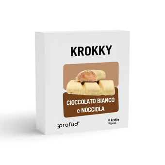 KROKKY CIOCCOLATO BIANCO NOCCIOLA profud