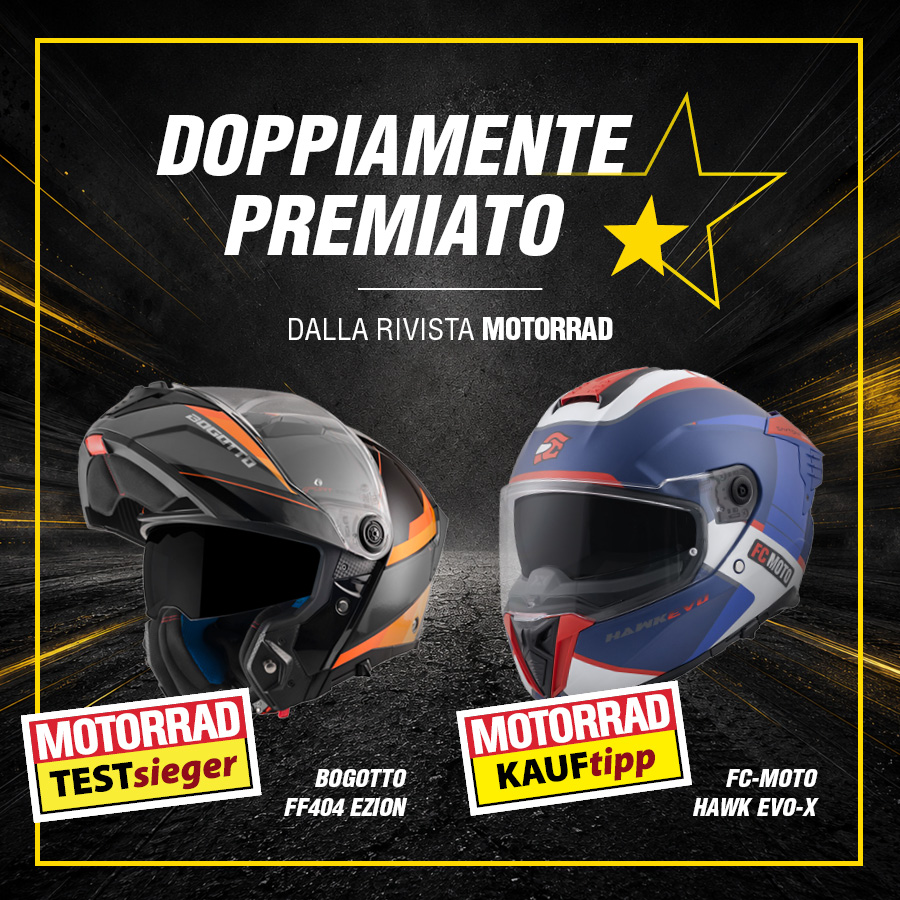 Caschi premiati di FC-Moto / Bogotto
