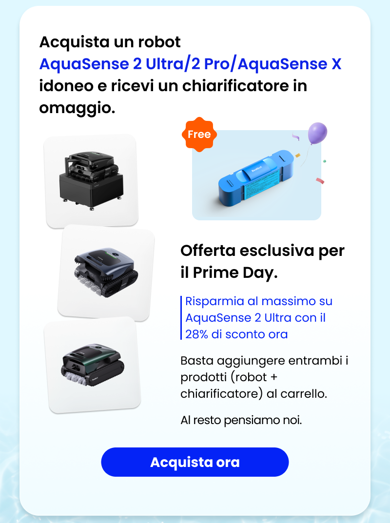 Acquista un robot.  Ricevi un chiarificatore in omaggio.