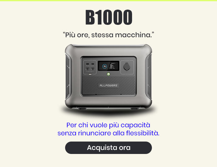 B1000 Batteria di espansione 1152Wh