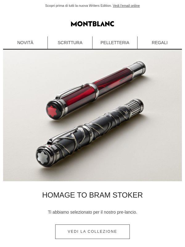 Jekoo, in anteprima per te la nuova Montblanc Writers Edition