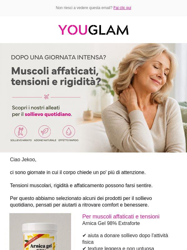 Muscoli affaticati e rigidità?