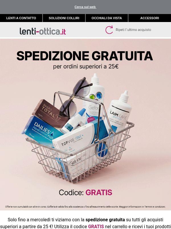 Consegna GRATUITA - ordina già oggi 🚚