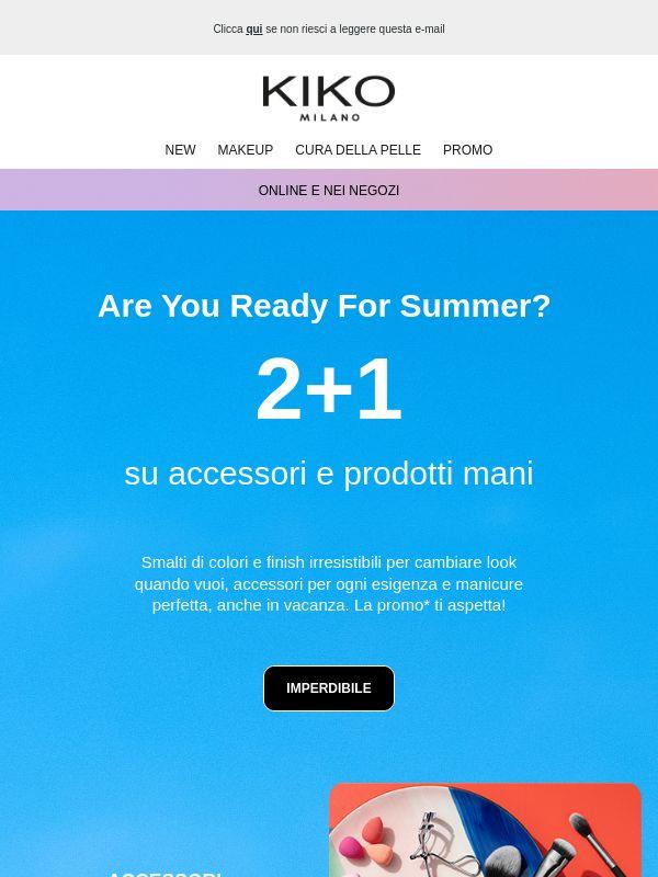 Estate è… 2+1 su smalti e accessori 💅🏼