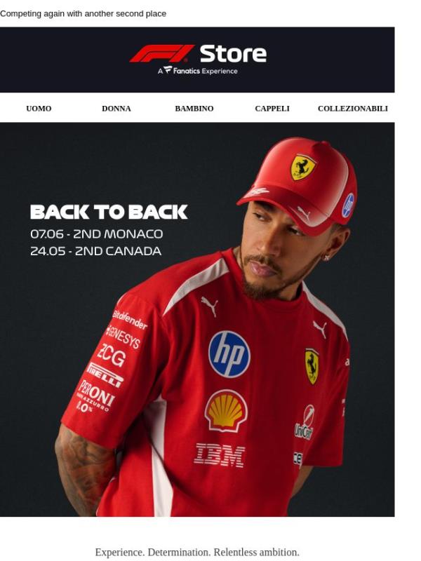 Back to Back podiums for Lewis!