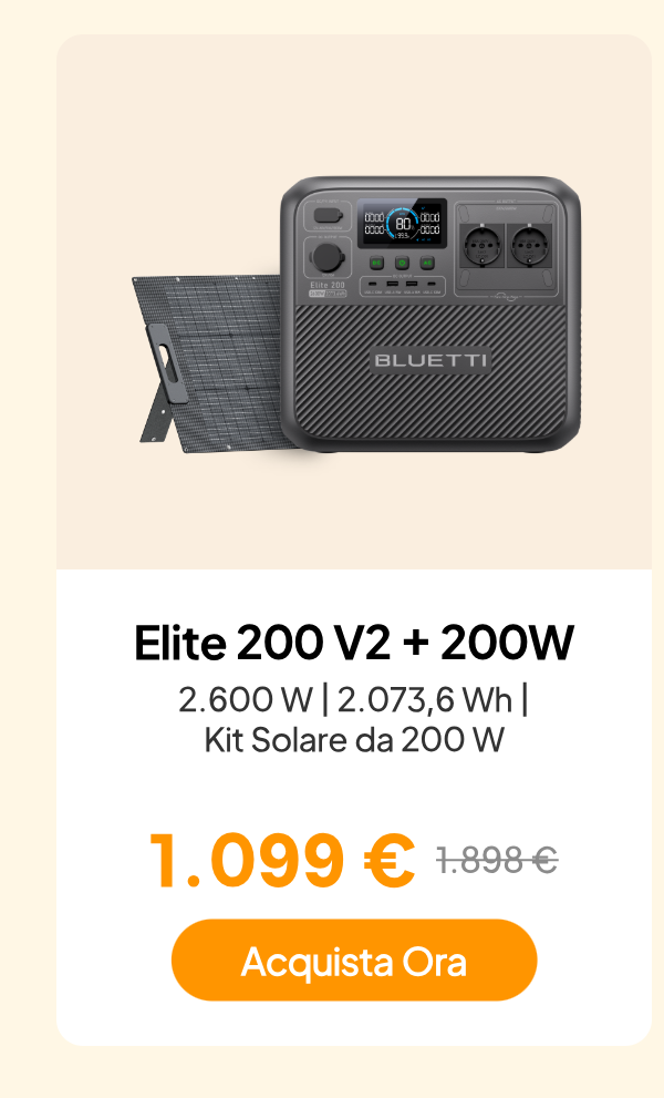 BLUETTI Elite 200 V2+200W