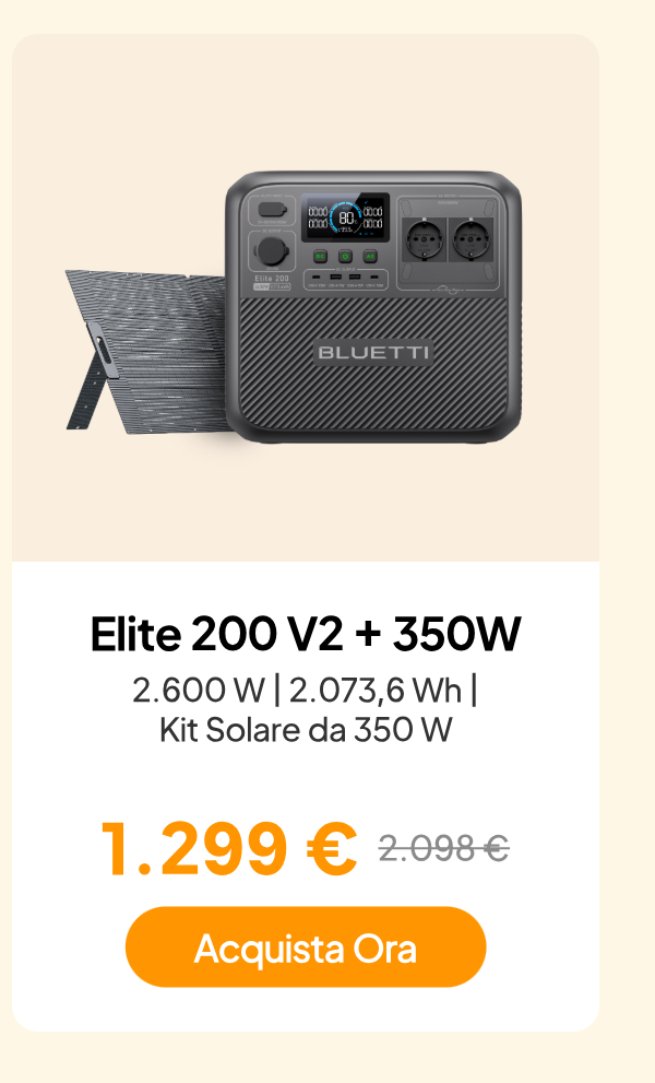 BLUETTI Elite 200 V2+350W