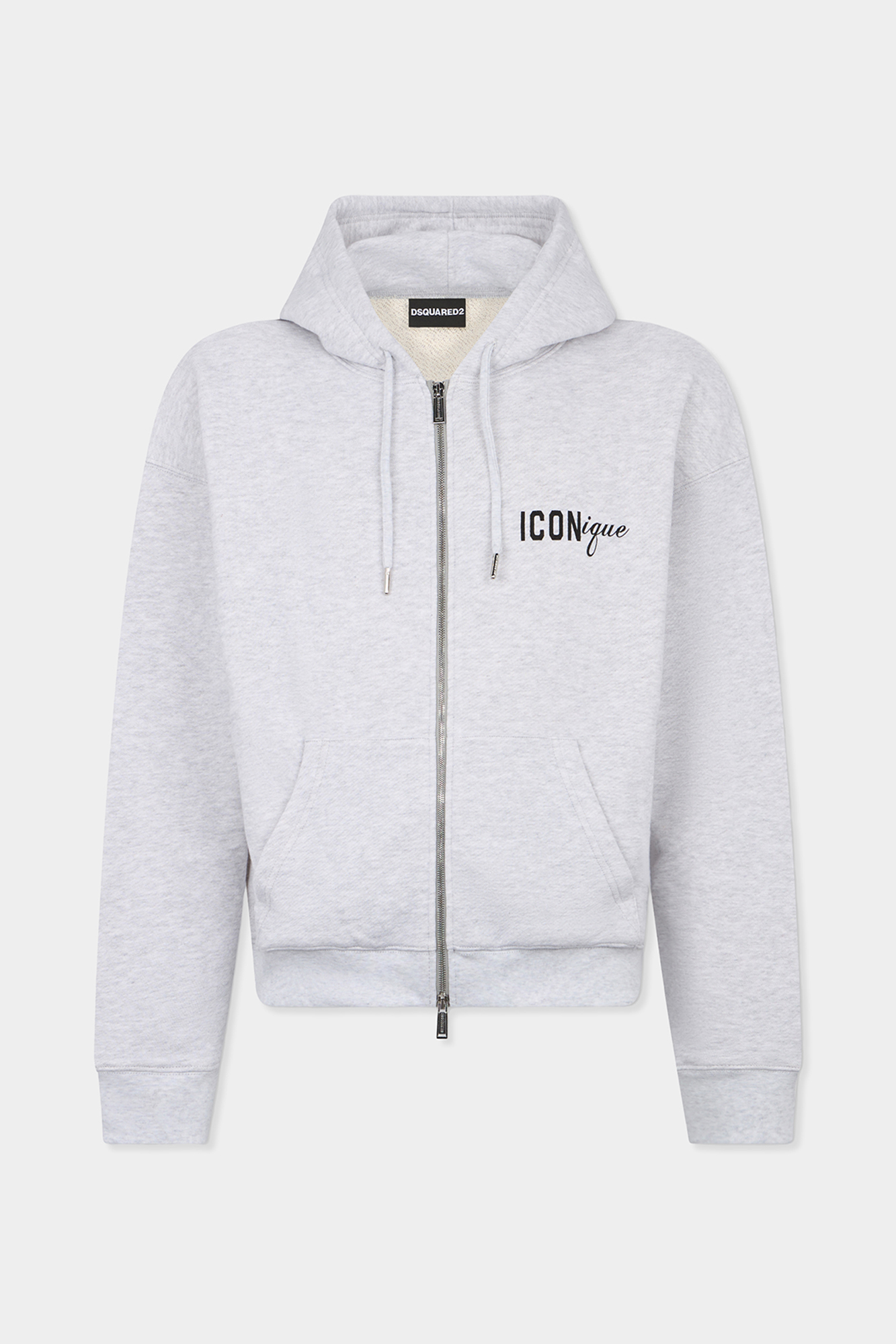 Iconique Boyfriend Fit Zipped Hoodie
