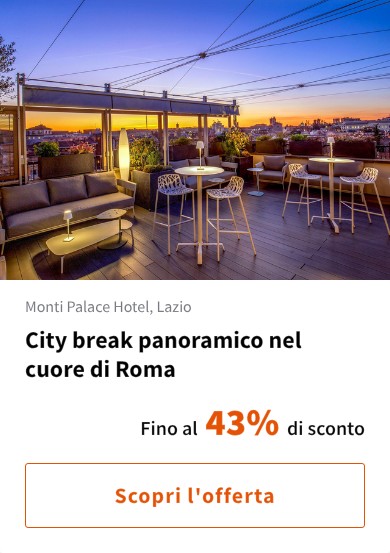 City break panoramico nel cuore di Roma
