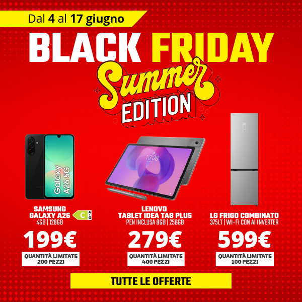 Volantino Black Friday
