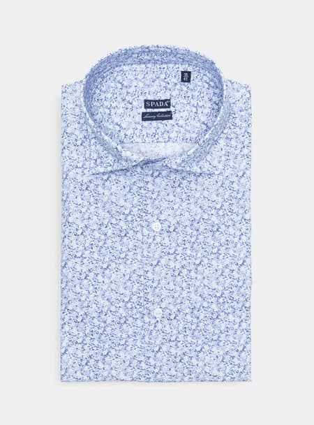 Camicia floreale in puro cotone