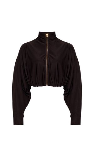 Draped jacket