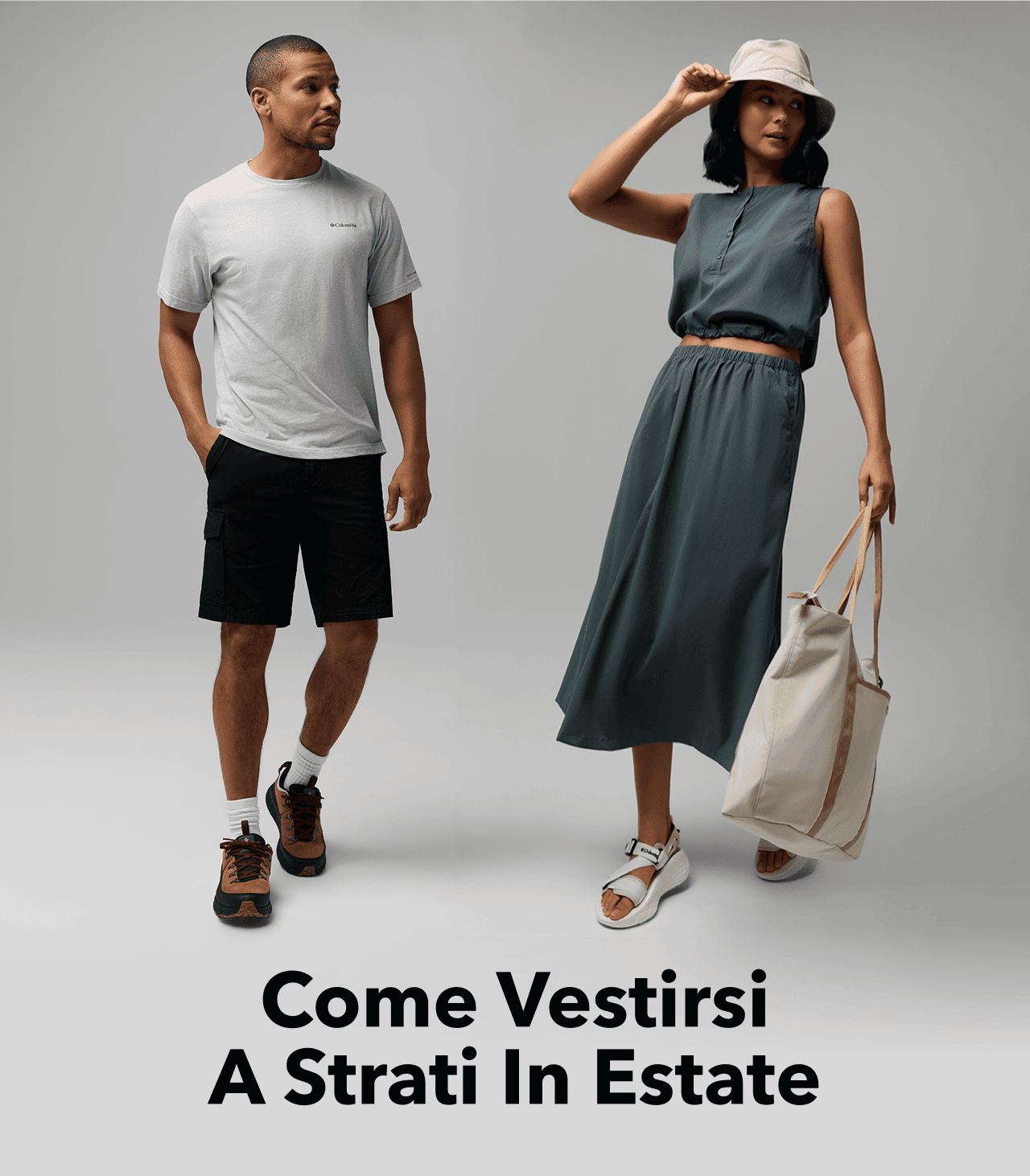 Come vestirsi a strati in estate