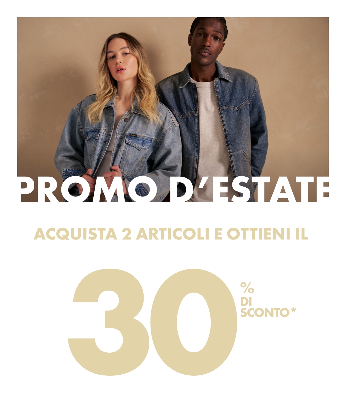 Acquista 2 articoli e ottieni il 30% di sconto*
