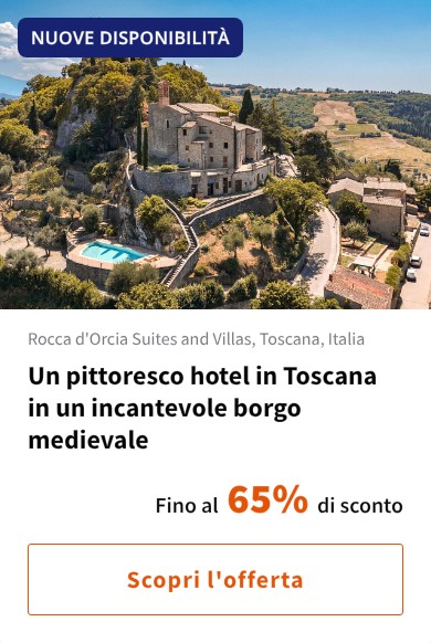 Un pittoresco hotel in Toscana in un incantevole borgo medievale