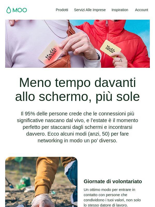 Networking estivo? Dal vivo funziona meglio.☀️