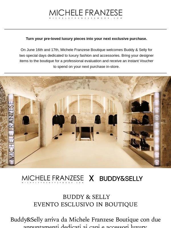 BUDDY & SELLY – EXCLUSIVE IN-STORE EVENT 👜