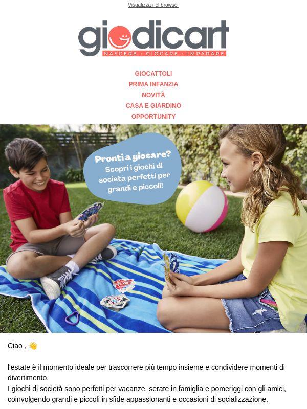 Scopri i migliori giochi di società su Giodicart!