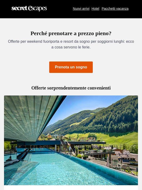 Programmi per il martedì: prenotare una vacanza