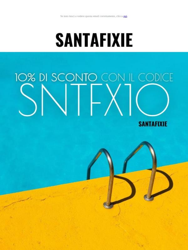 Usa il codice sconto.
