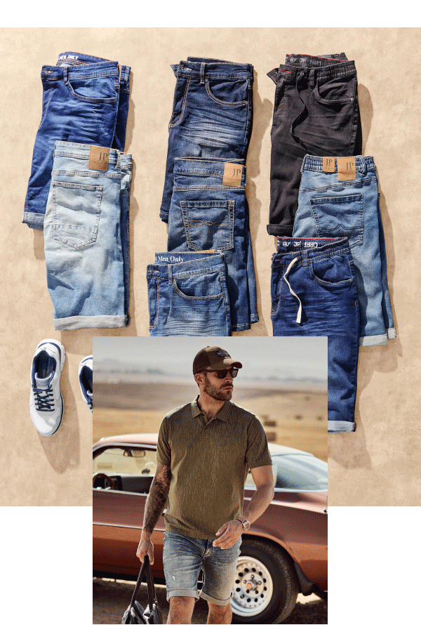 Bermuda in denim