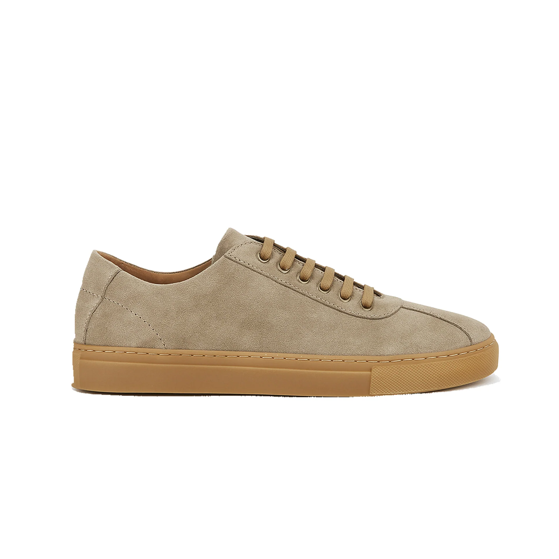 Image of Sneakers camoscio taupe - Alessandro