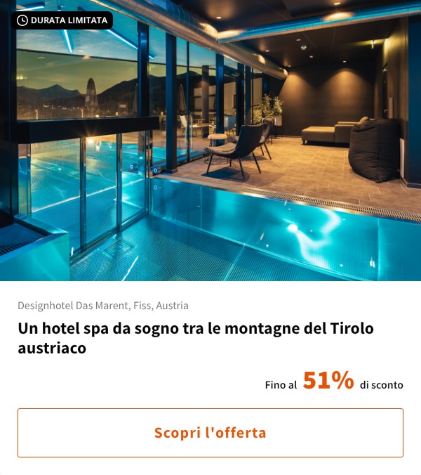 Un hotel spa da sogno tra le montagne del Tirolo austriaco