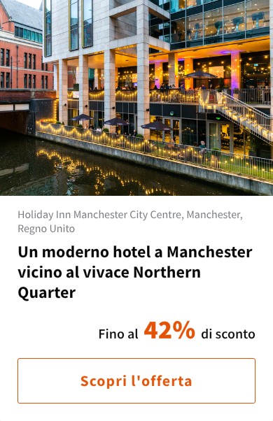 Un moderno hotel a Manchester vicino al vivace Northern Quarter