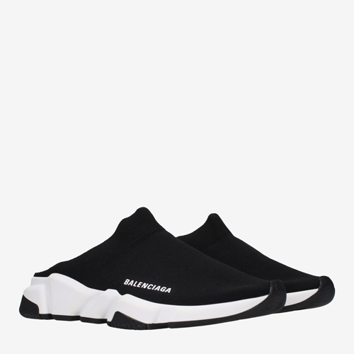Balenciaga Slippers and Clogs Men Fabric Black
