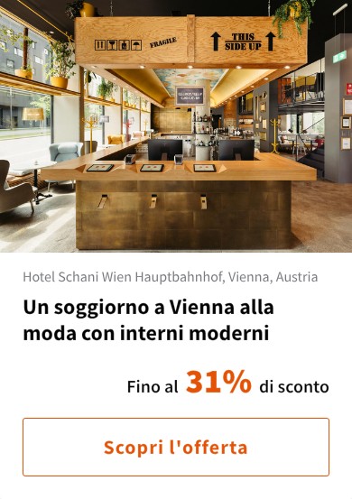 Un soggiorno a Vienna alla moda con interni moderni